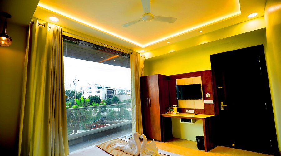 Best view of Hotel Taj Sojourn hotel room, amenities, and facilities