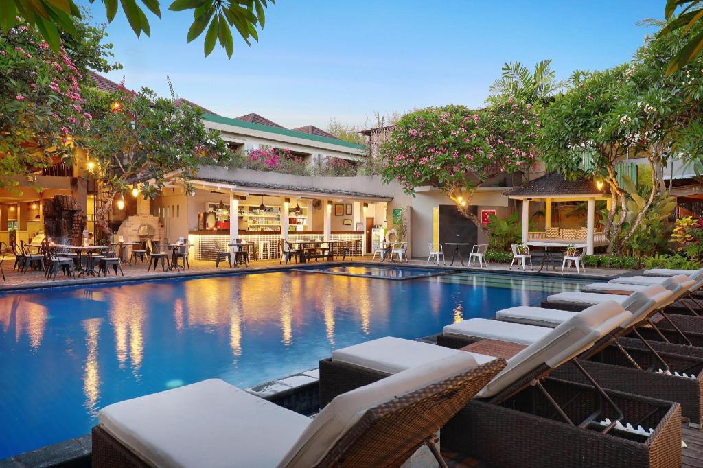 Best view of kamuela villas seminyak hotel room, amenities, and facilities