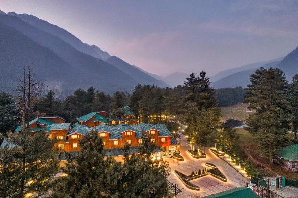 Best view of Hotel Royal Spring Pahalgam hotel room, amenities, and facilities