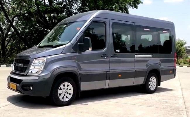 12 Seater Urbania Maharaja on Rent in Delhi NCR