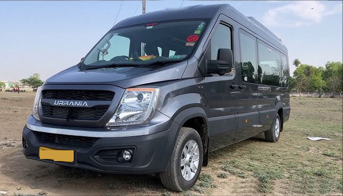 12 Seater Urbania Maharaja Tempo Traveller on Rent in Faridabad