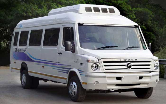 26 Seater Tempo Traveller on Rent in Faridabad